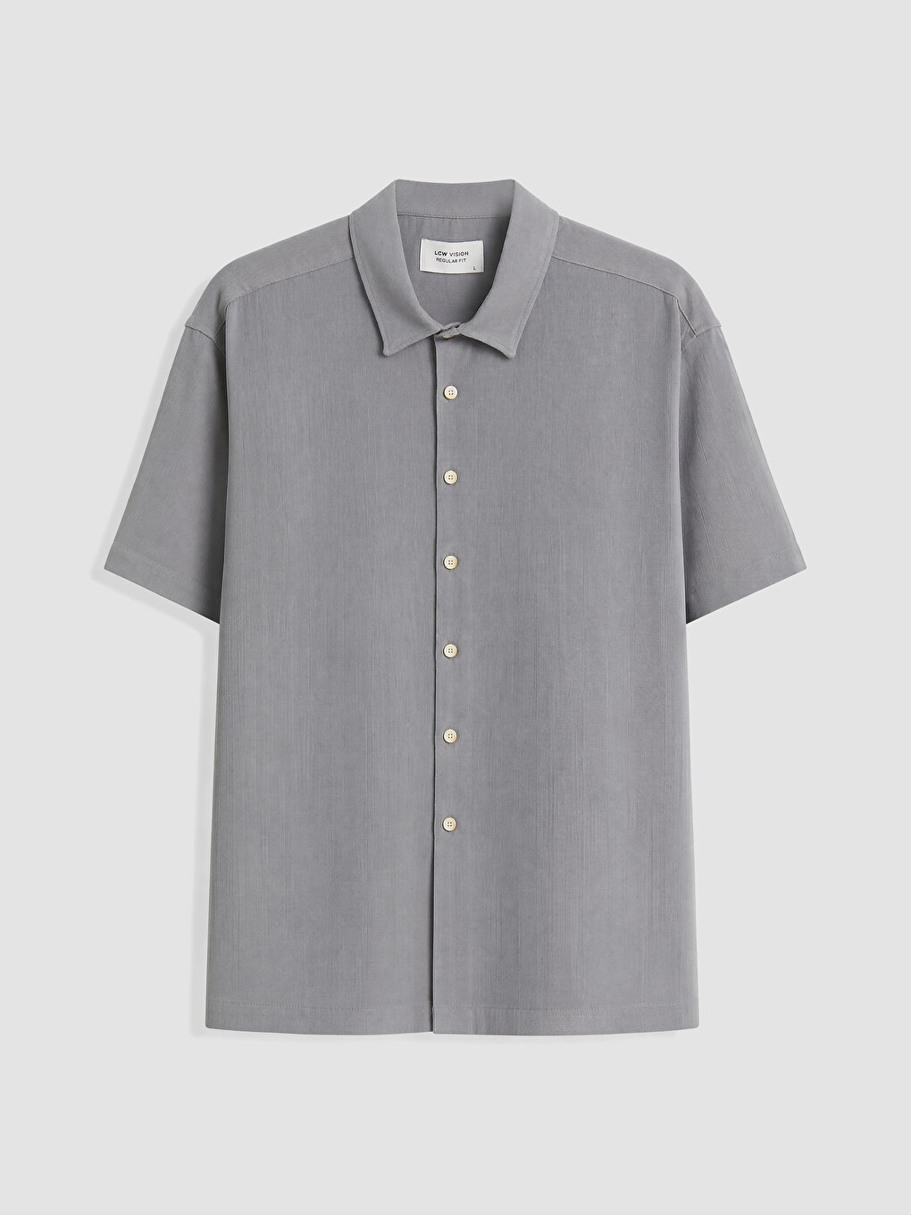 Regular Fit Krinkle Men's Shirt-4