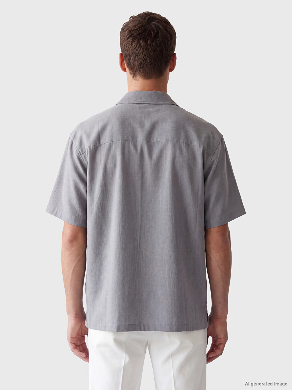 Regular Fit Krinkle Men's Shirt-3