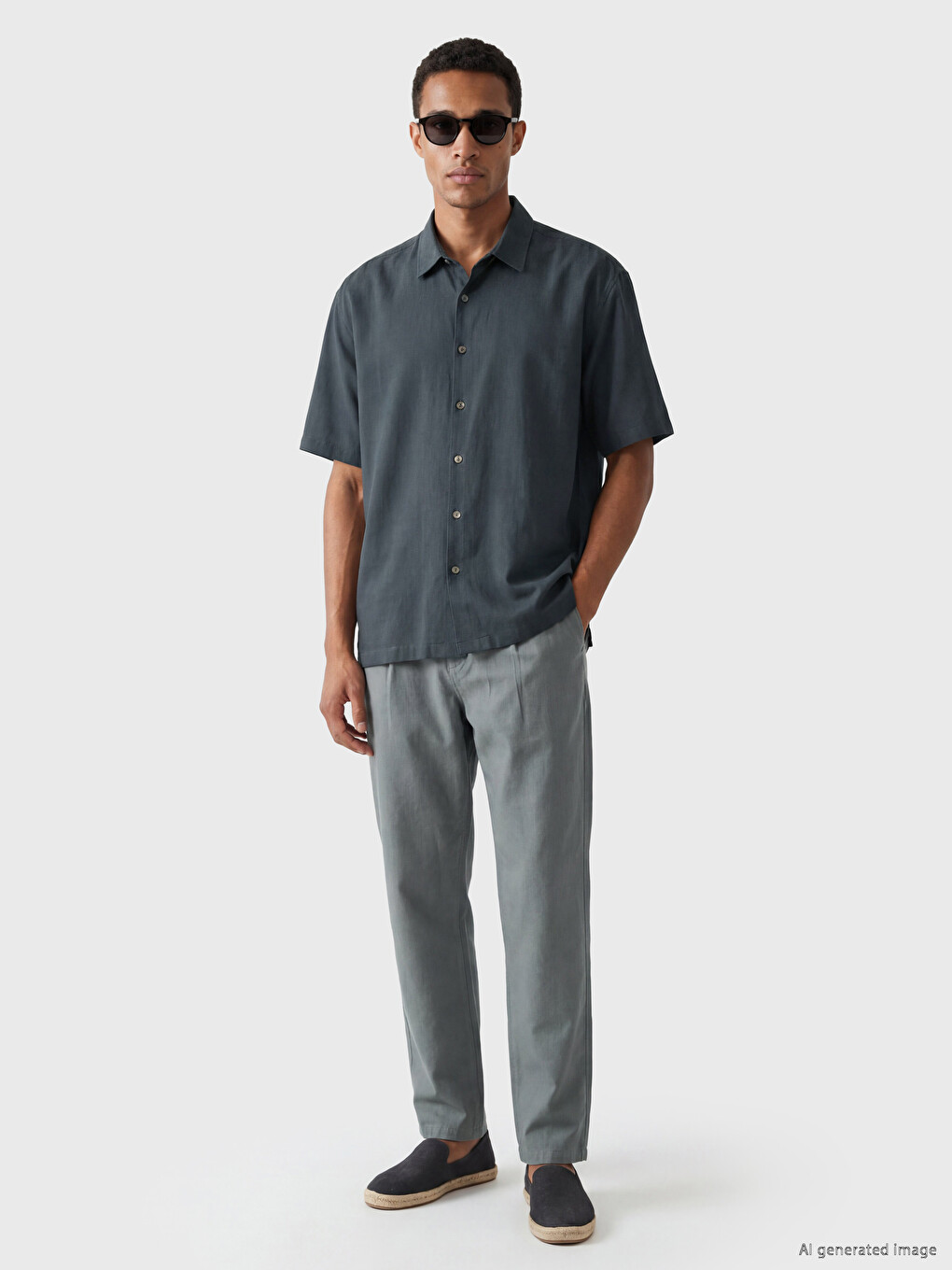 Man Anthracite Shirt-1