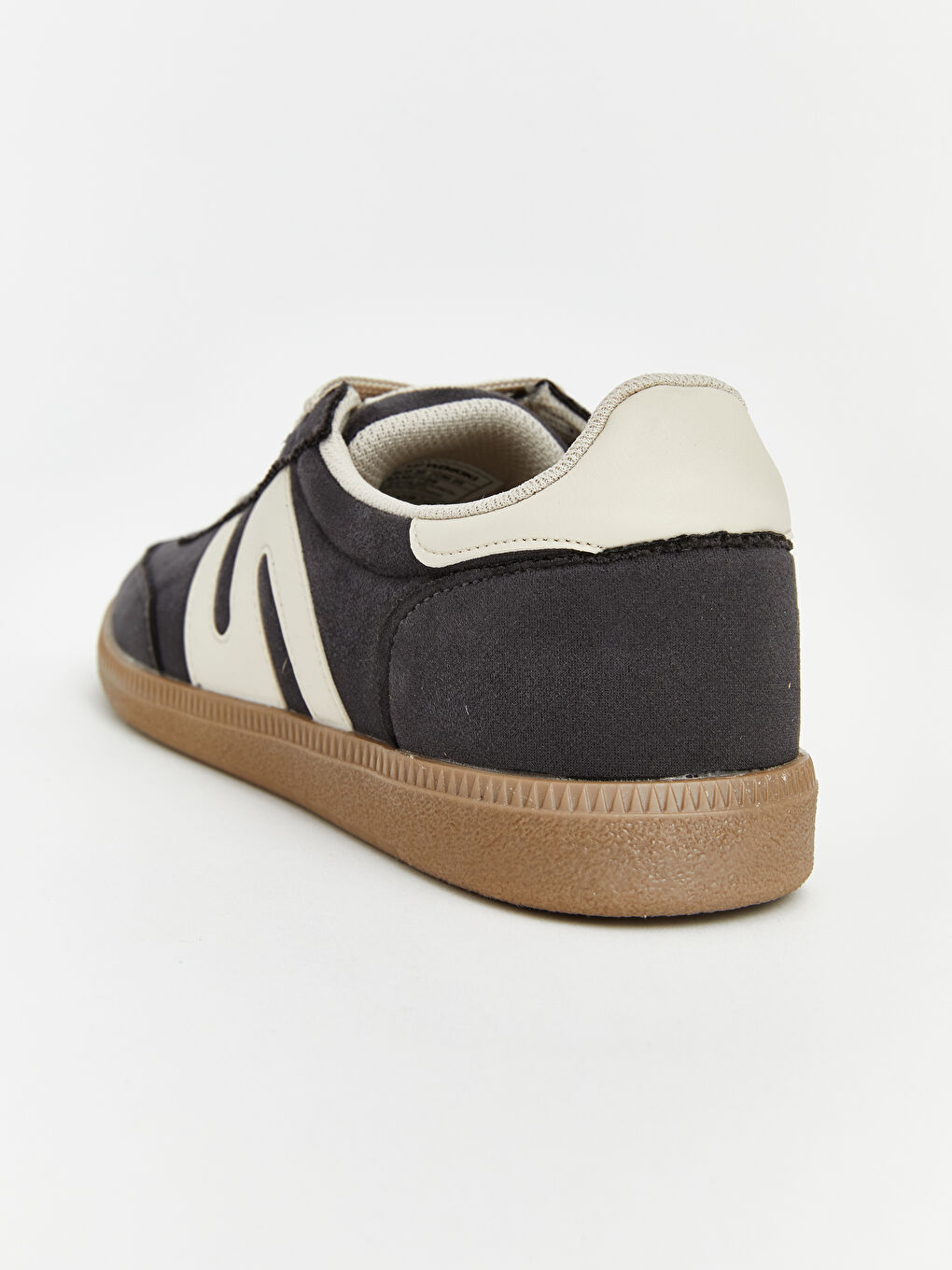 Pantofi sport din imitație de piele întoarsă pentru femei-4