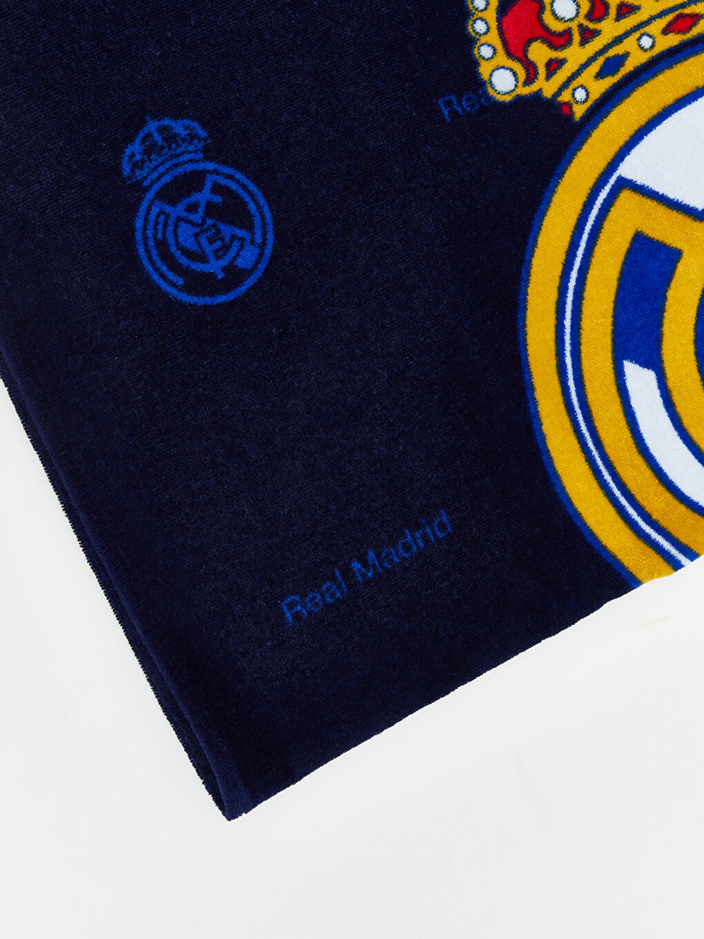 Karışık Real Madrid Baskılı Plaj Havlusu 70x150 cm-1