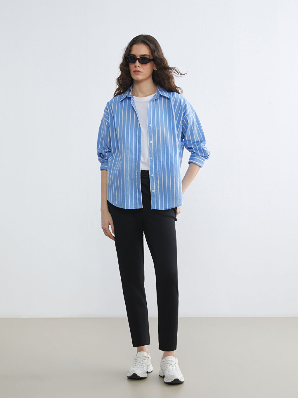 Siyah Beli Lastikli Soft Touch Kadın Eşofman Altı