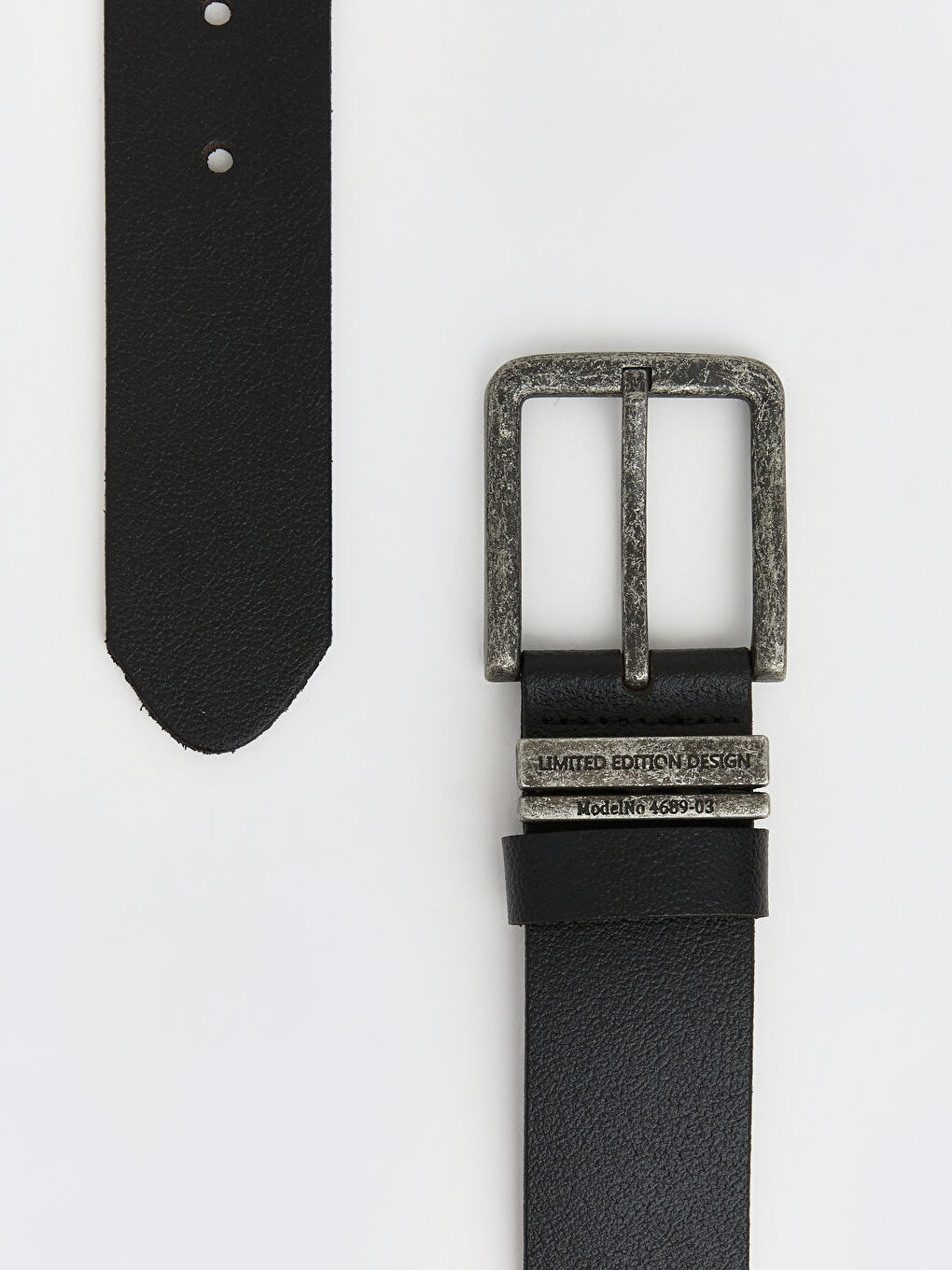 Siyah Hakiki Deri Erkek Kemer-2