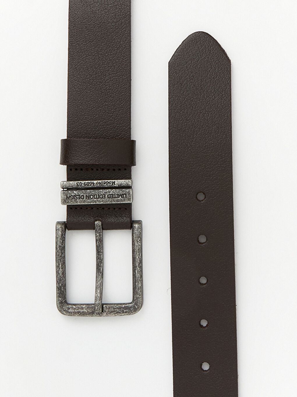 Kahverengi Hakiki Deri Erkek Kemer-2