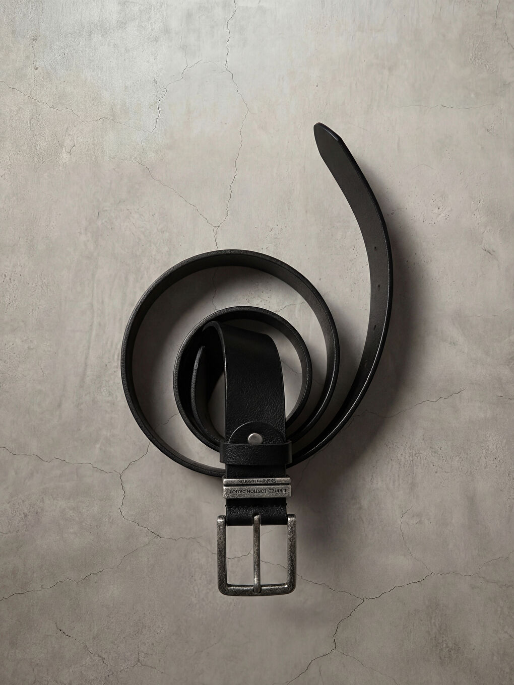 Siyah Hakiki Deri Erkek Kemer