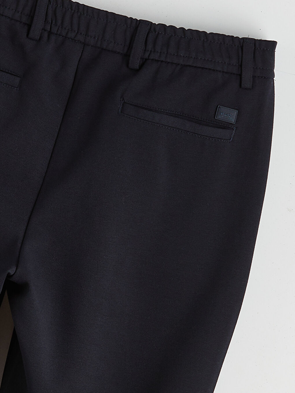 Lacivert Standart Kalıp Erkek Pantolon-5