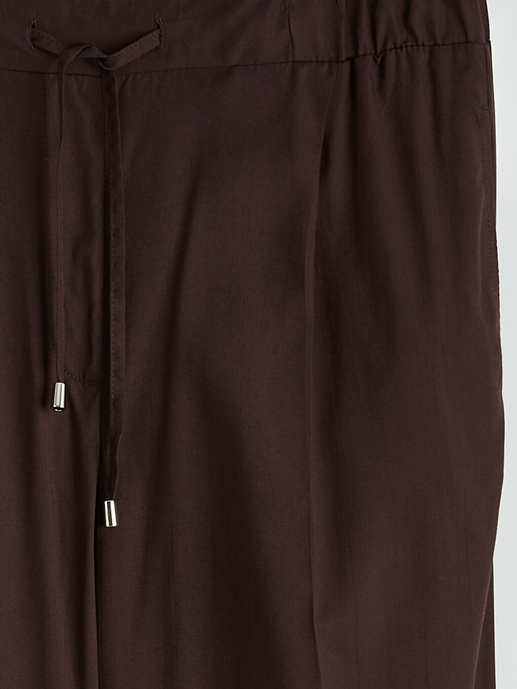 Beli Lastikli Kadın Pantolon-5