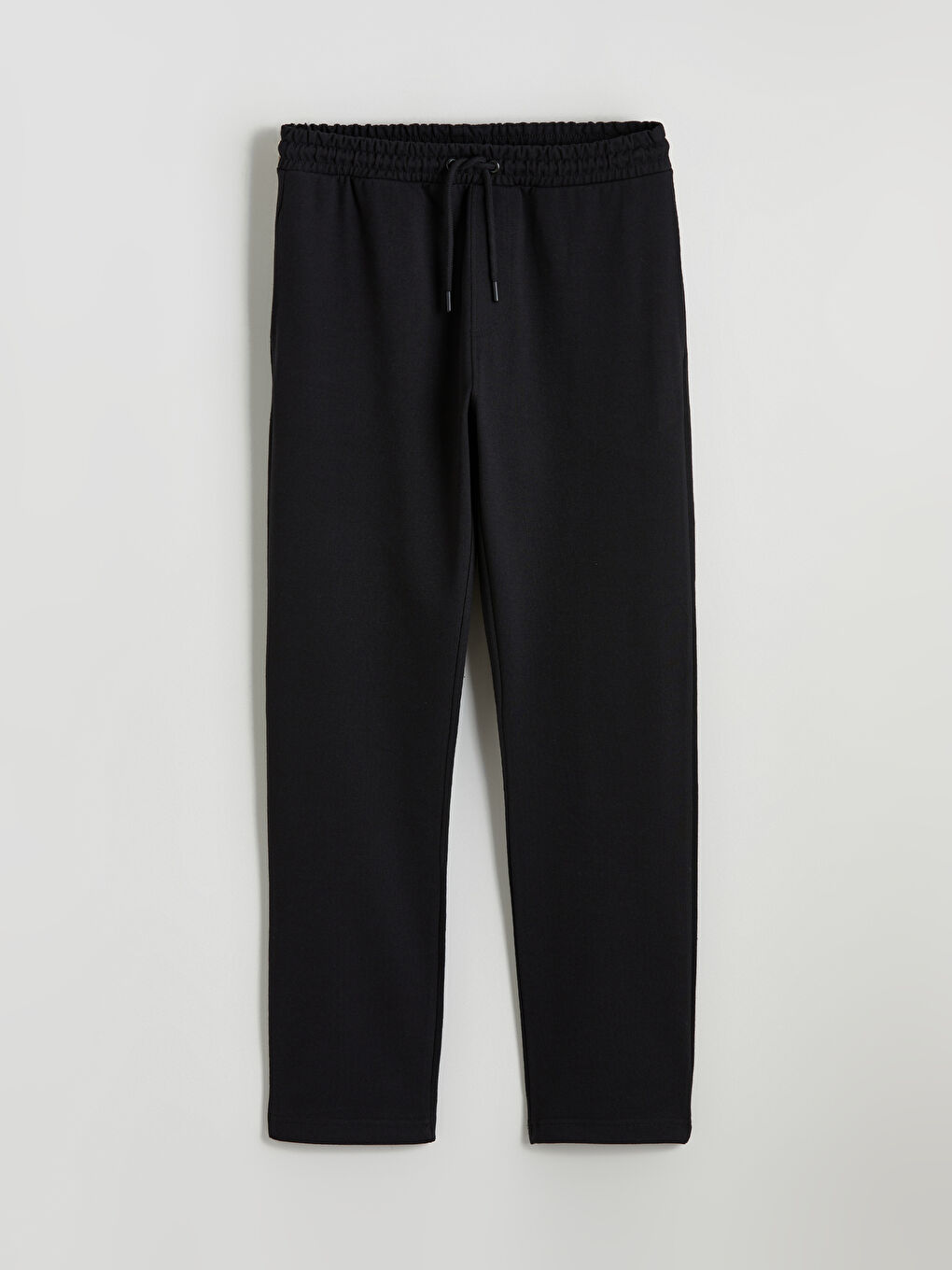 Siyah Standart Kalıp Erkek Eşofman Altı-4