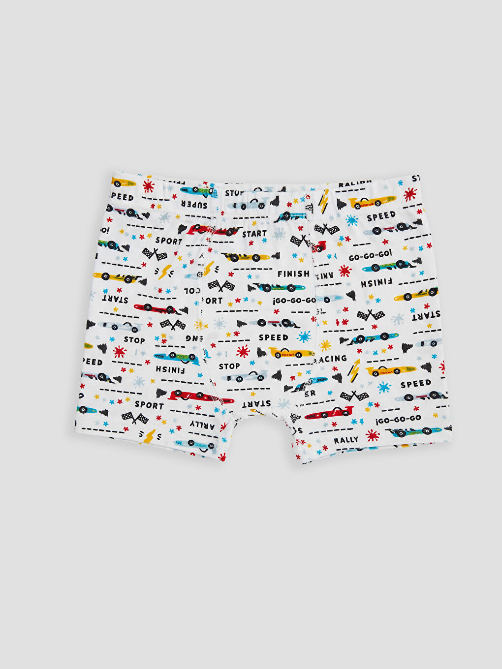 Karışık Baskılı Erkek Çocuk Boxer 3'lü-3