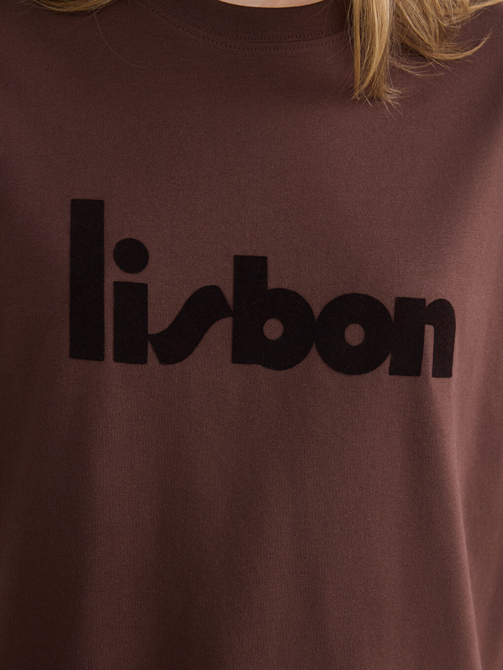 Woman BROWN T-Shirt-2