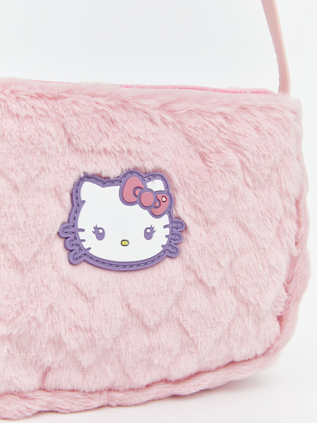 Pembe Hello Kitty Nakışlı Kız Çocuk Omuz Çantası-2