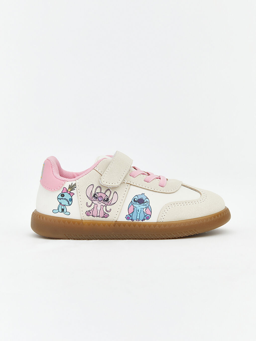 Lilo ve Stitch Baskılı Kız Bebek Spor Ayakkabı-1