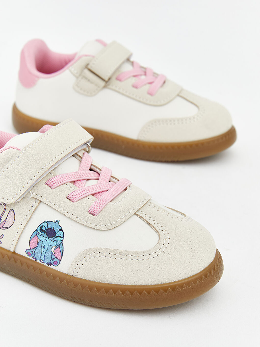 Lilo ve Stitch Baskılı Kız Bebek Spor Ayakkabı-2