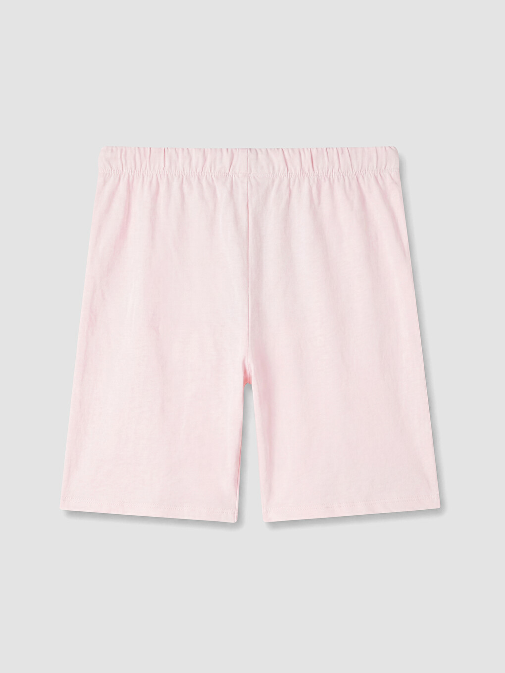 Ekru Desenli Kadın Şort Pijama Altı 2'li-5