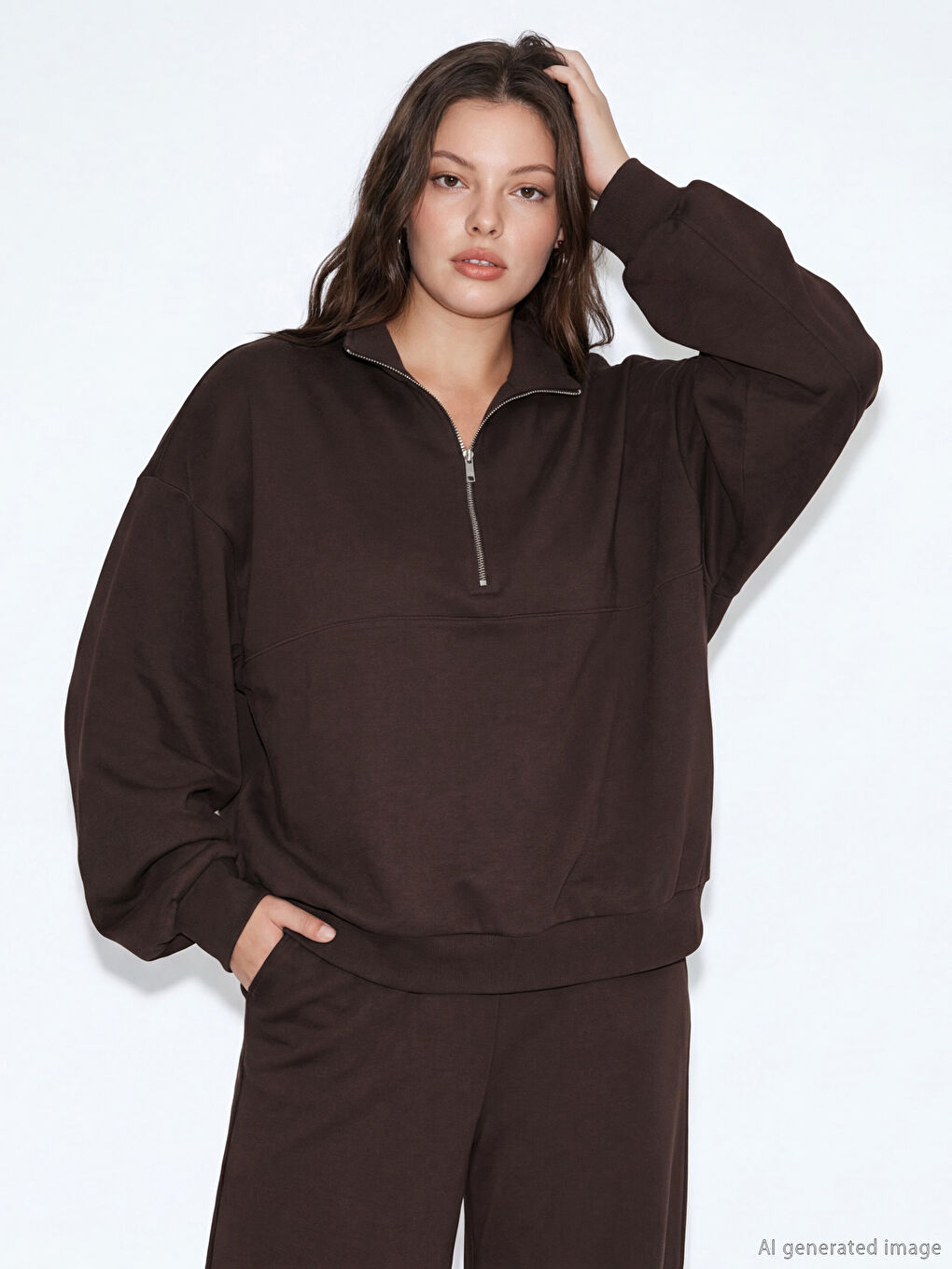 Soft Touch Turtleneck Women's Sweatshirt-1