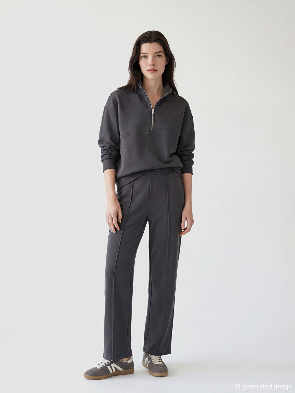 بنطلونات رياضية ناعمة للسيدات بخصر مطاطي.