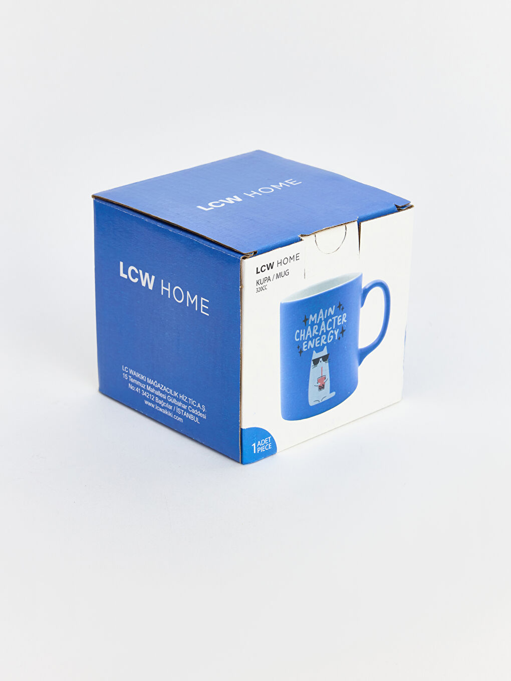 Karışık Kedi Baskılı Seramik Kupa 320 ml-1