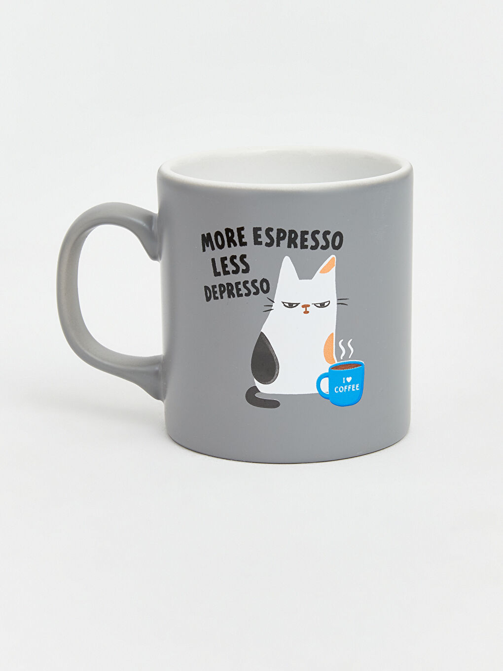 Karışık Kedi Baskılı Seramik Kupa 320 ml-1