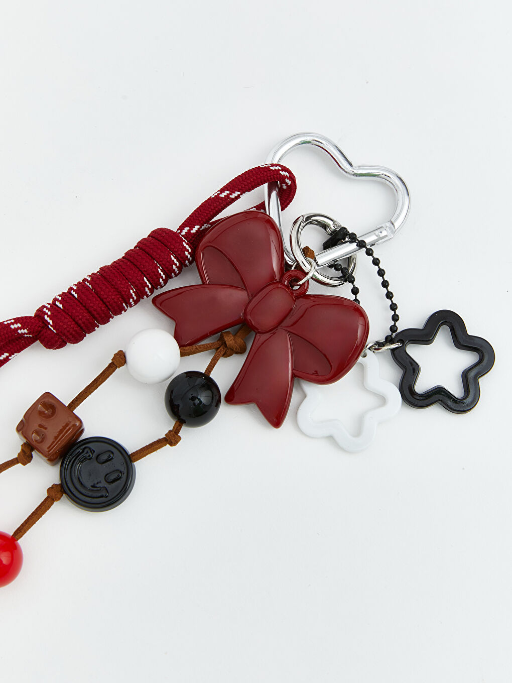 Karışık Kalp Figürlü Çanta Charmı-1