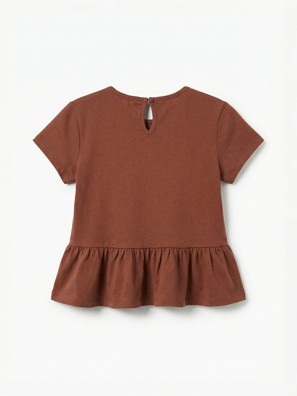 Set Bluzash T-shirt Për Vajza, 2 Copë, Me Detaj Fjongoje-7