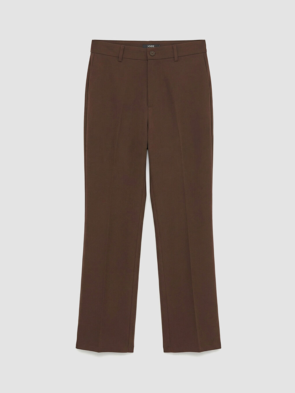 Woman BROWN Trousers-4