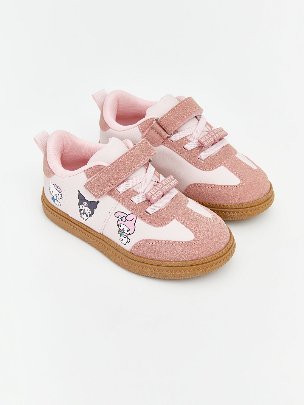 Pembe Kuromi Baskılı Kız Bebek Spor Ayakkabı