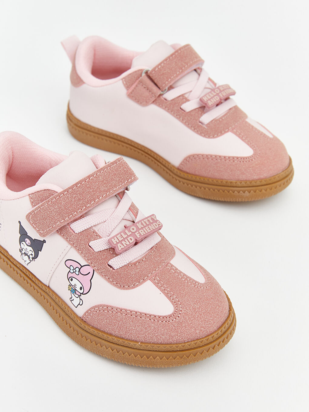 Pembe Kuromi Baskılı Kız Bebek Spor Ayakkabı-2