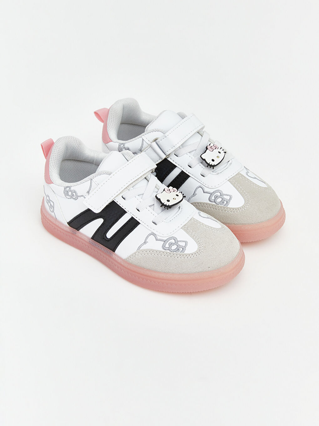 Beyaz Hello Kitty Baskılı Kız Çocuk Spor Ayakkabı