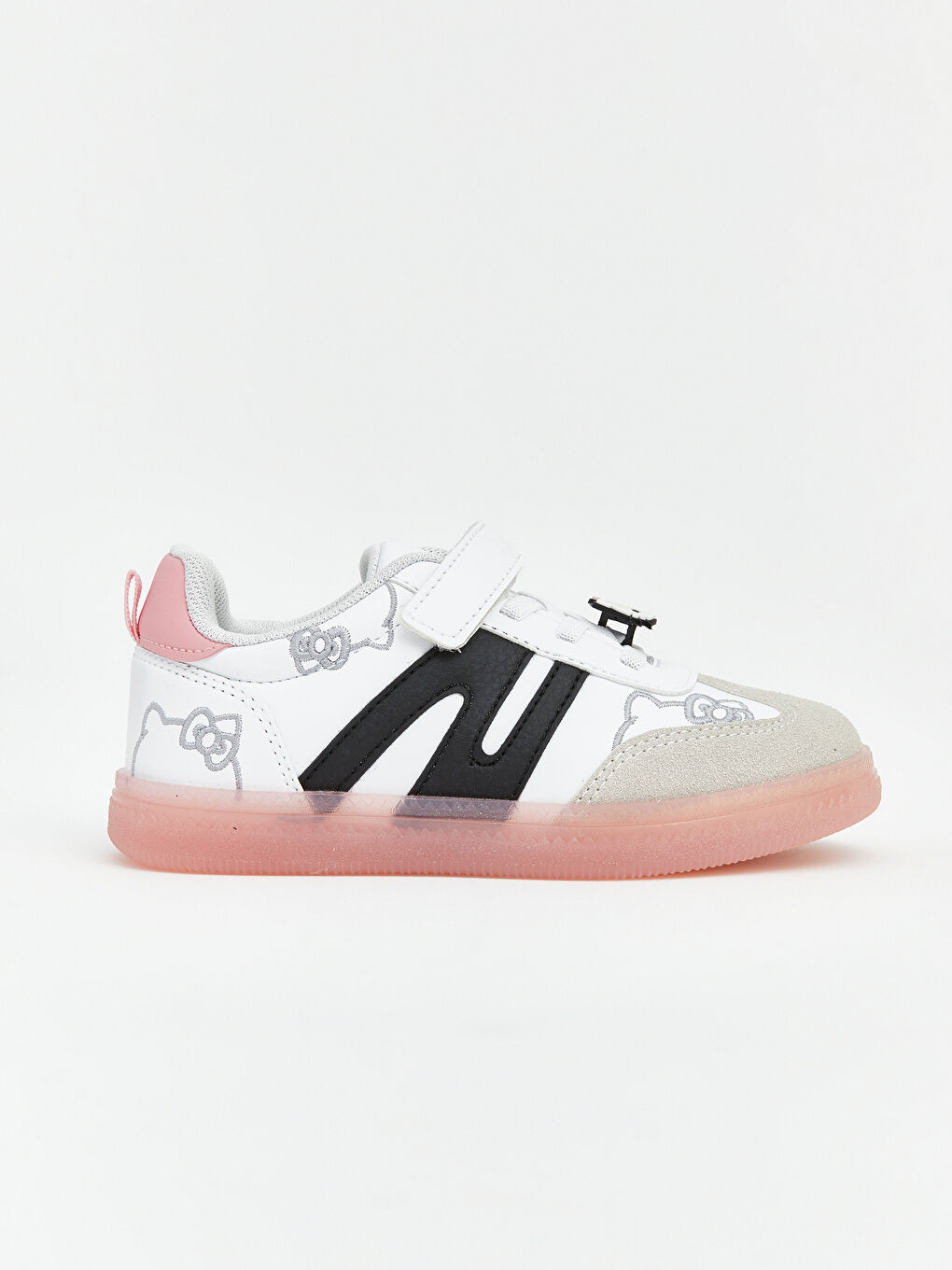 Beyaz Hello Kitty Baskılı Kız Çocuk Spor Ayakkabı-1