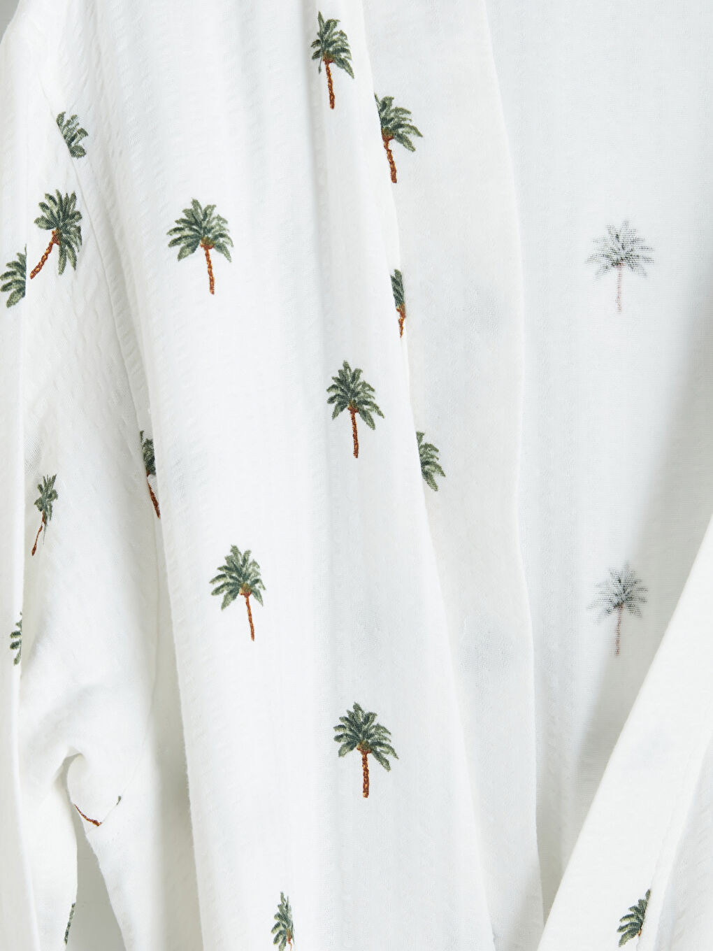 Karışık Desenli Kadın Bornoz-2