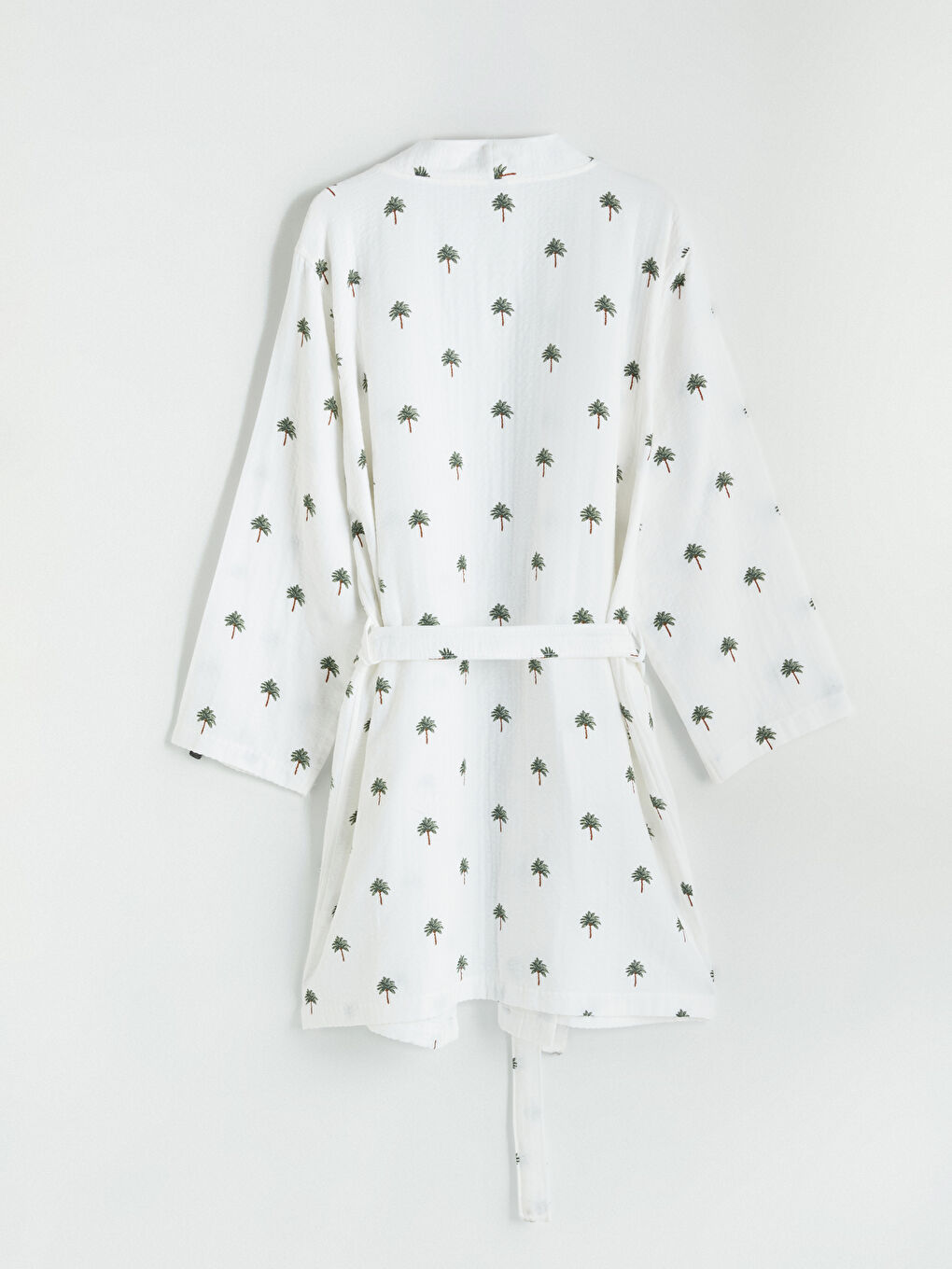 Karışık Desenli Kadın Bornoz-3