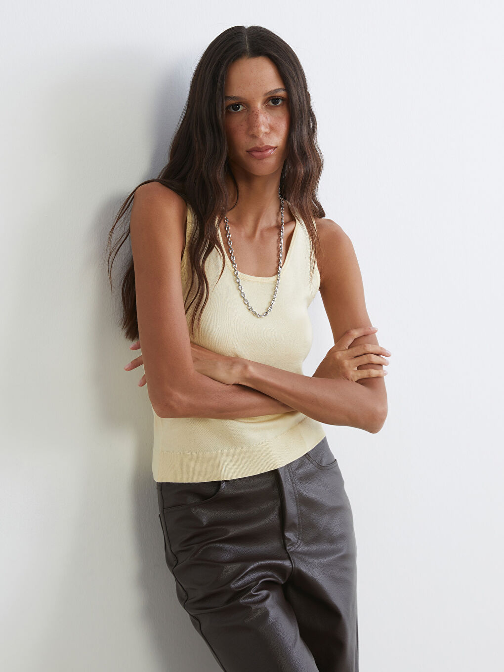 Woman YELLOW Tank Top