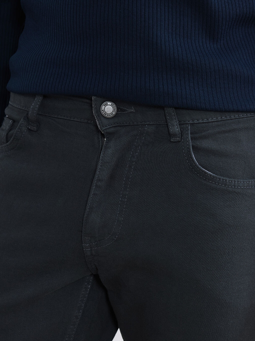 Gri 779 Regular Fit Erkek Jean Pantolon-3