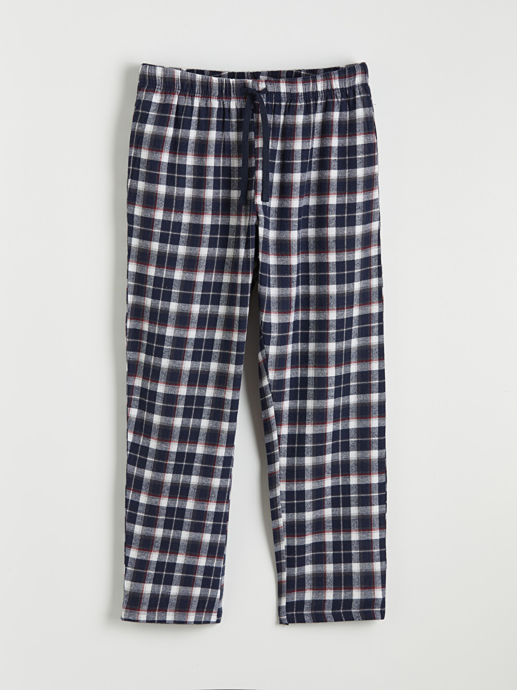 Regular Fit Ekose Desenli Erkek Pijama Takımı-6