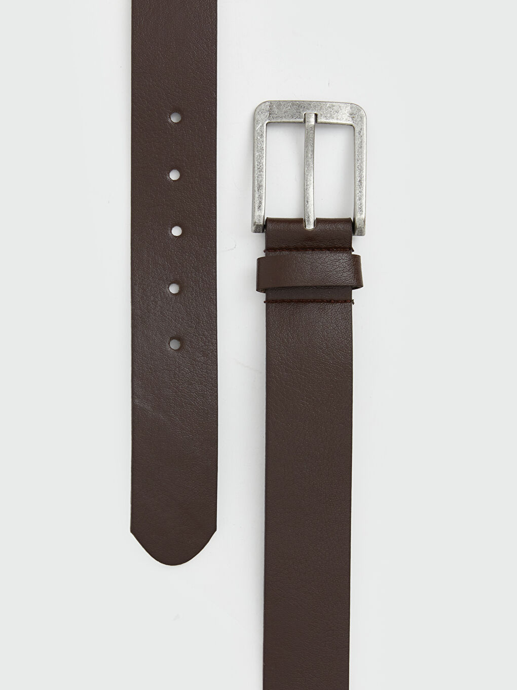 Kahverengi Deri Görünümlü Erkek Kemer -1