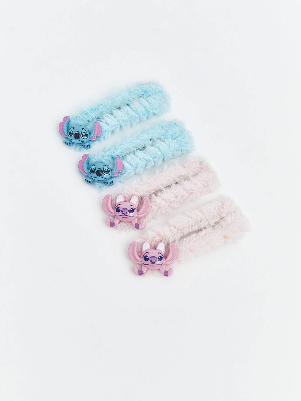 Šnala za kosu za devojčice sa likom Stitcha, pakovanje od 4 komada-1