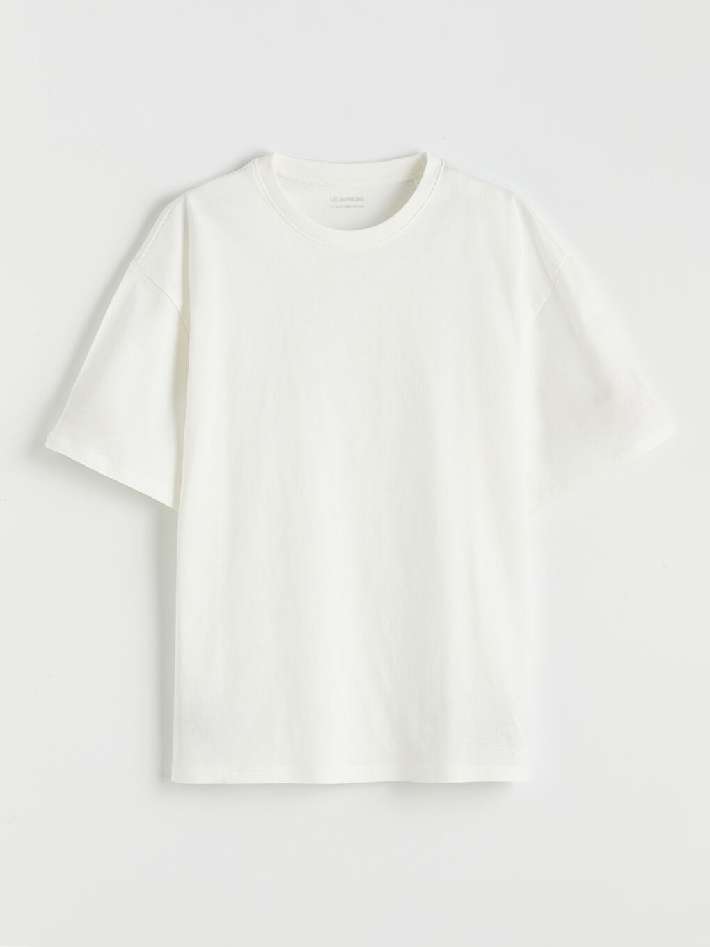 Қыздарға арналған дөңгелек жағалы футболка