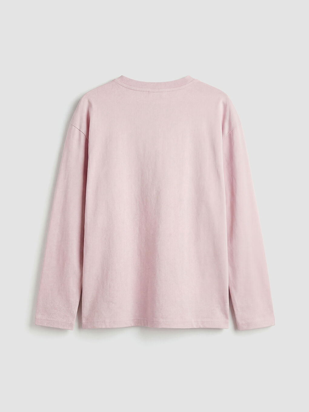 Long Sleeve Crew Neck Girls' T-Shirt-1