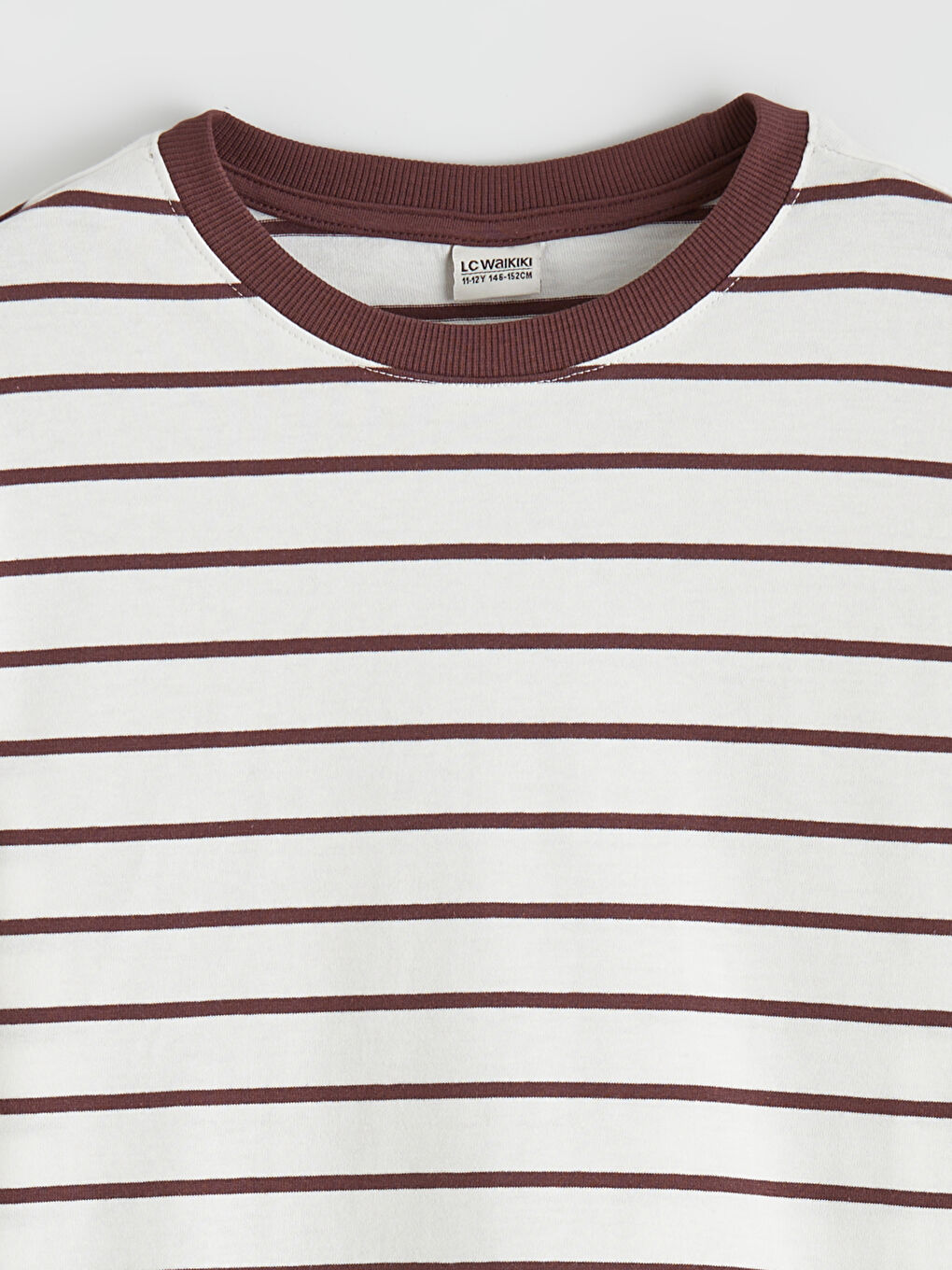 жолақты қыздарға арналған футболка-1