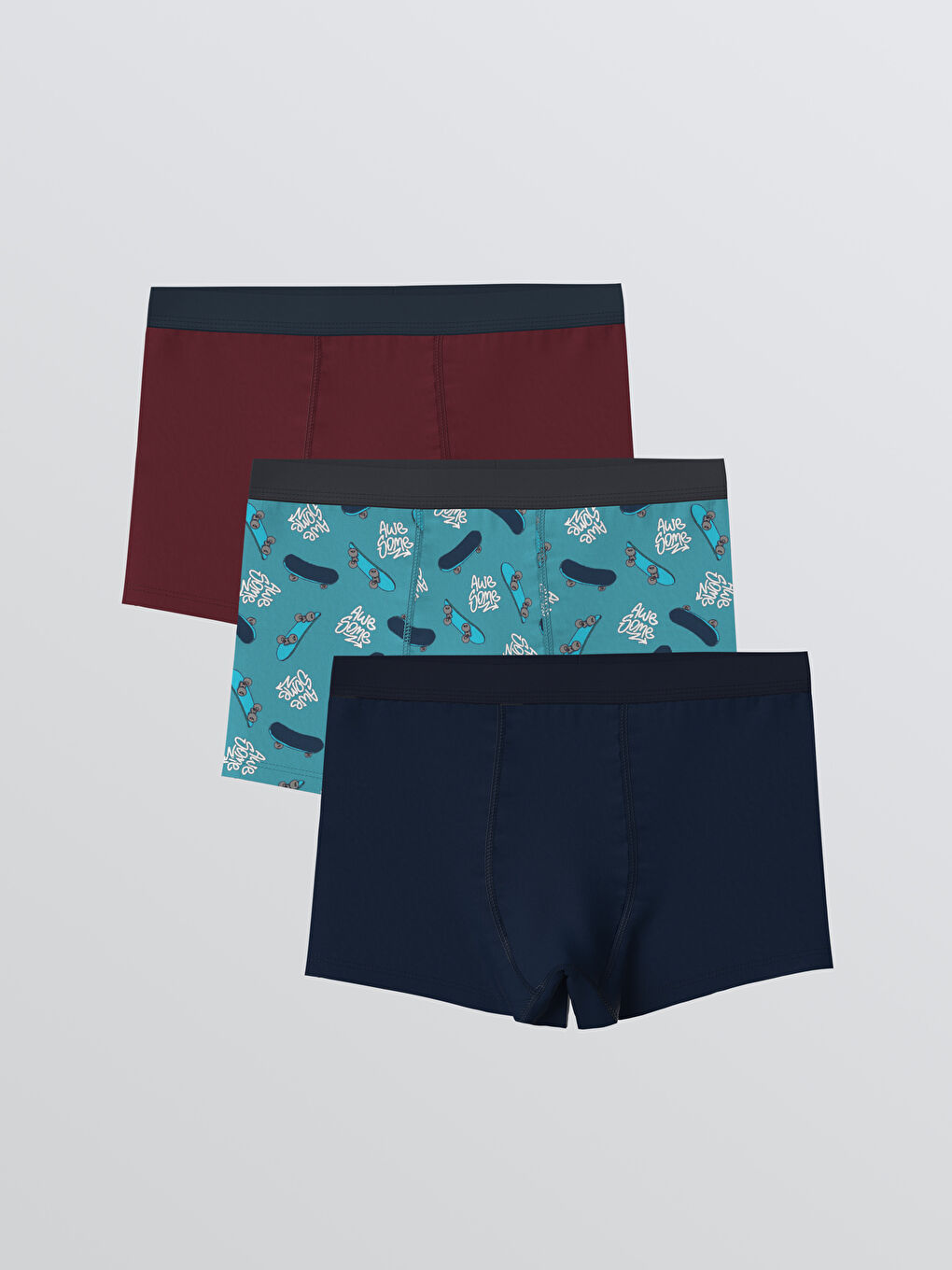 Boys' Boxer Briefs, Set of Three