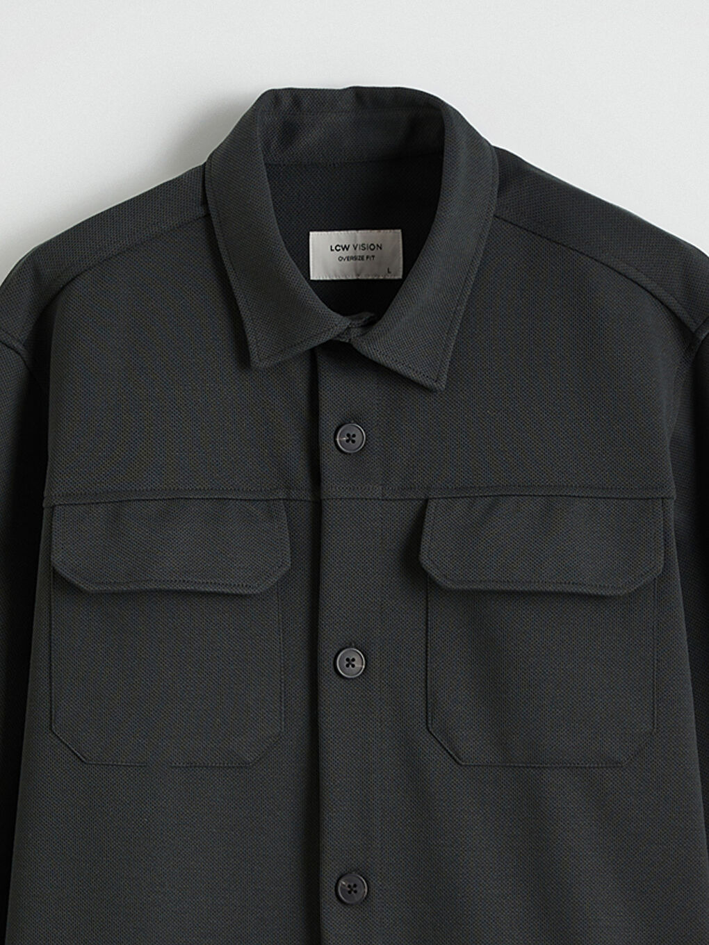 Petrol Regular Fit Erkek Gömlek Ceket-1