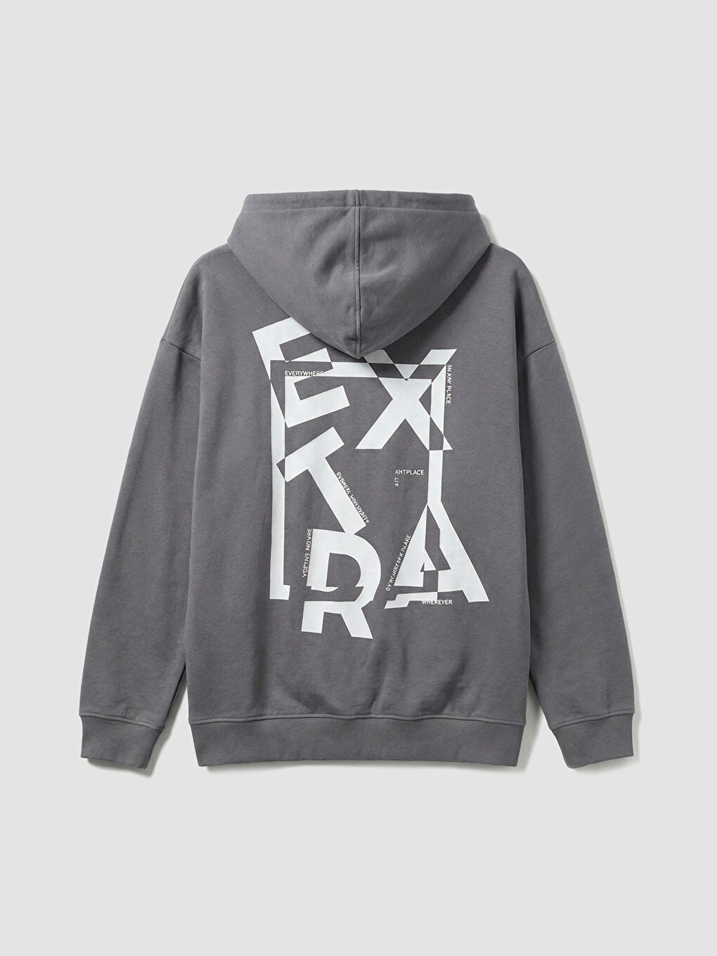 Man GREY Hoodie-1
