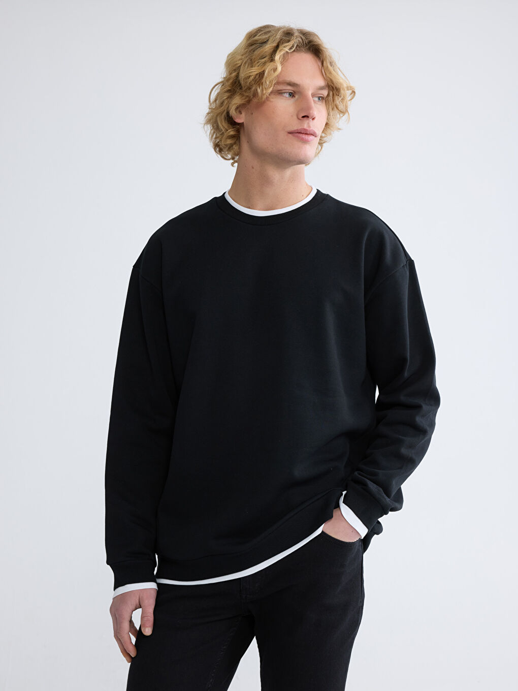 Man BLACK Sweatshirt
