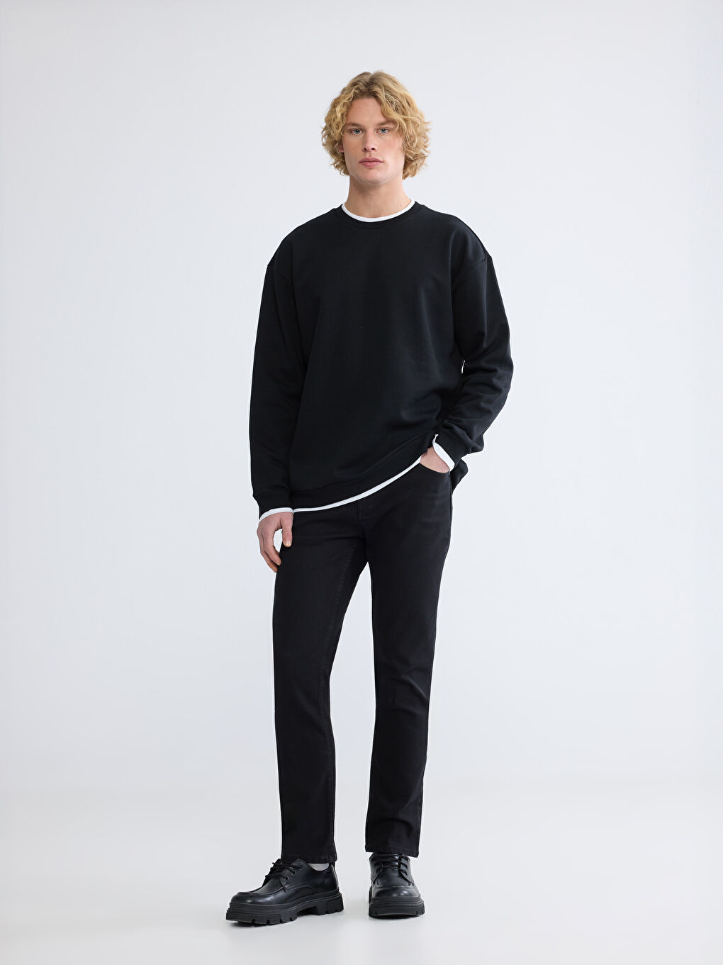 Man BLACK Sweatshirt-1