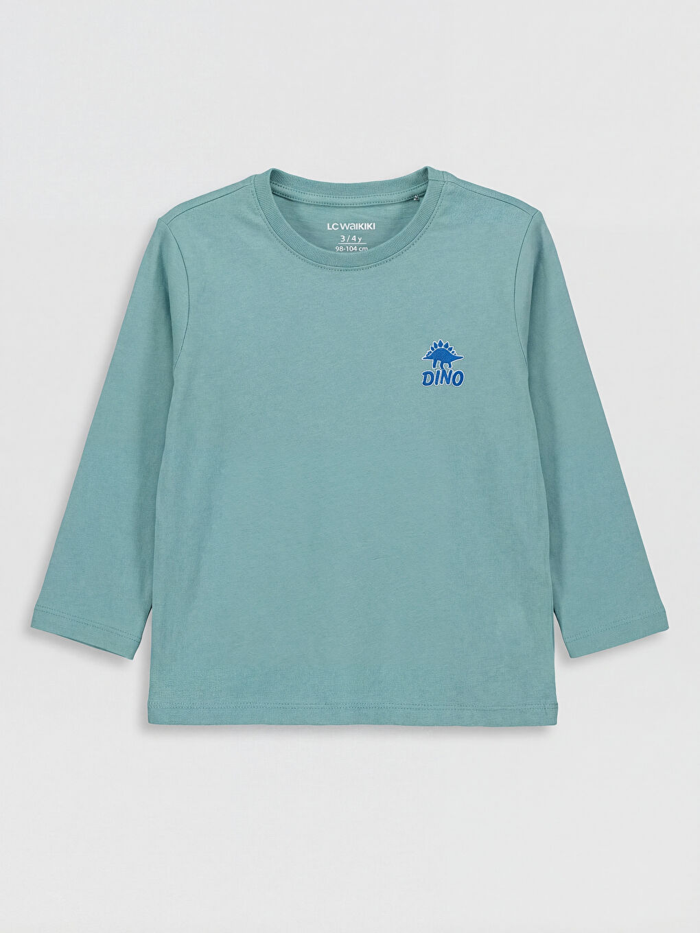 Yeşil Bisiklet Yaka Baskılı Erkek Çocuk Pijama Takımı-1