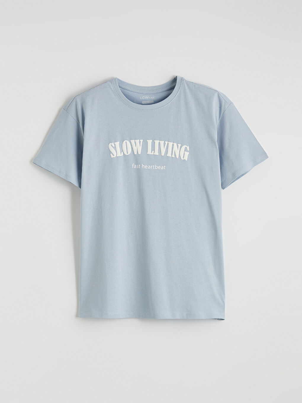 Woman BLUE Sports T-Shirt-2