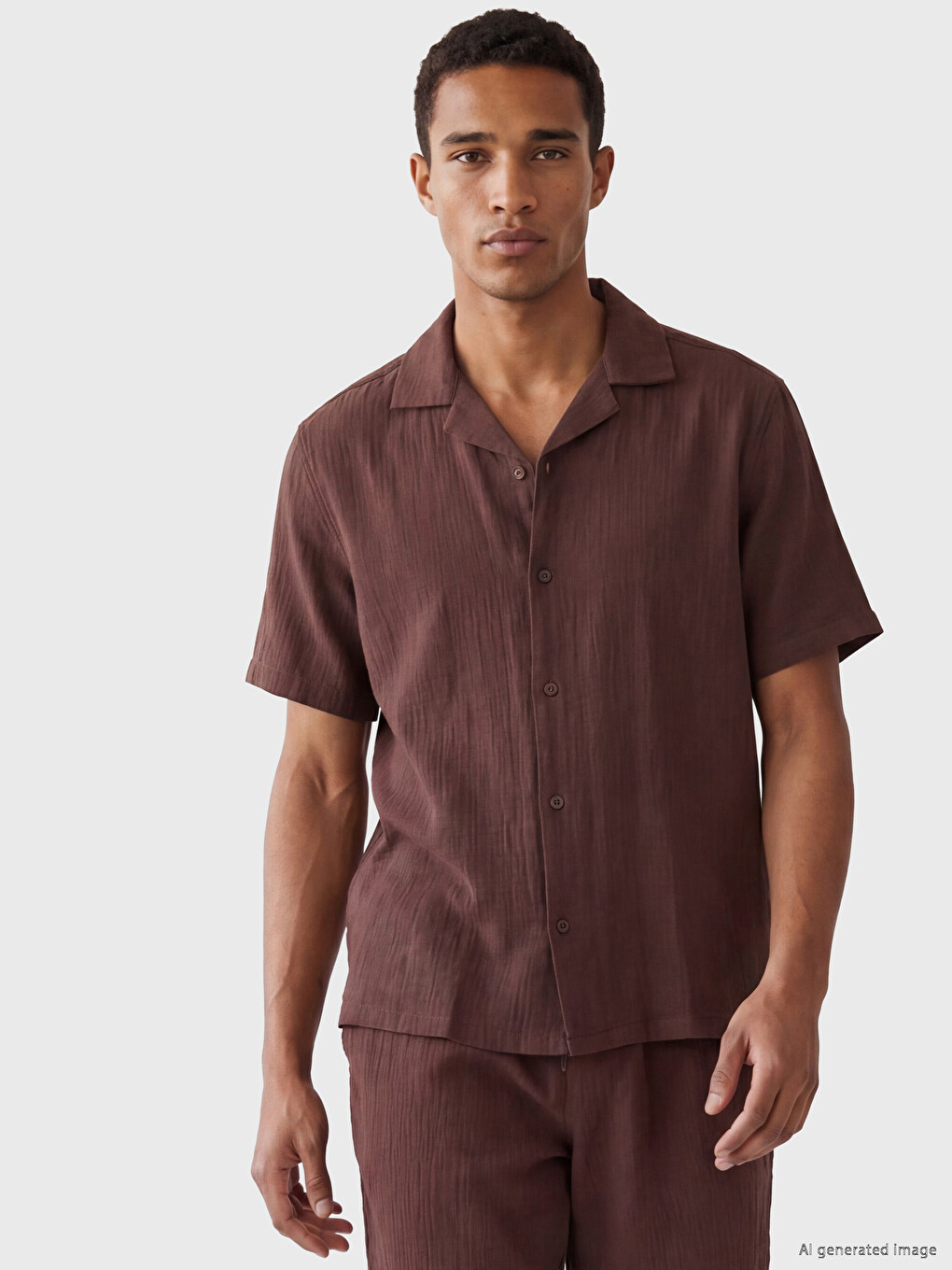 Regular Fit muslin muška košulja