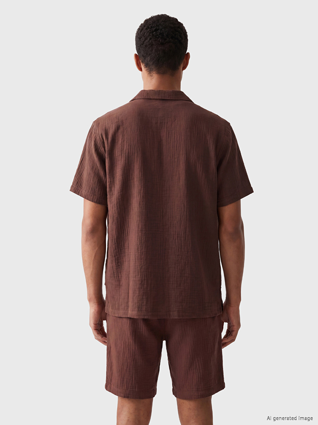 Regular Fit muslin muška košulja-3