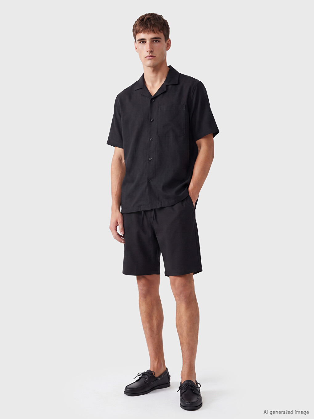 Man Black Shirt-2