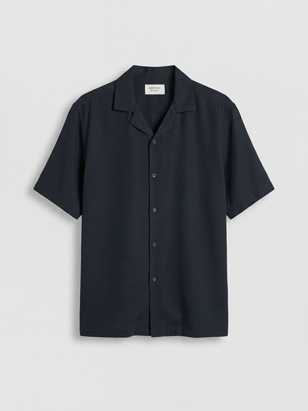 Regular Fit Dobby Men's Shirt-5
